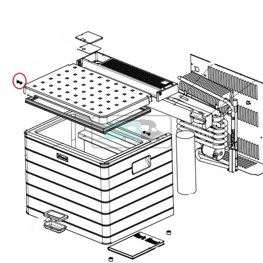 [OCS_1167002] Dometic Schroef M5 RC1600