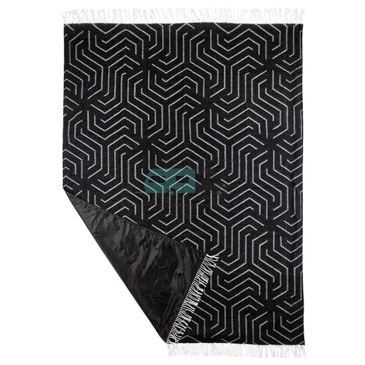 [OCS_1302330] RBL Picknickkleed Zwart/Wit