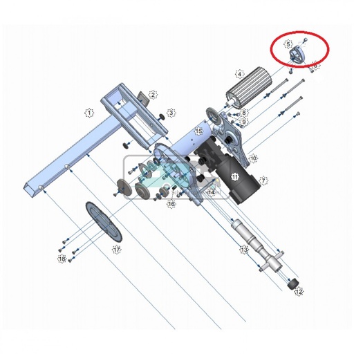 [OCS_1502284] P1 Roller support