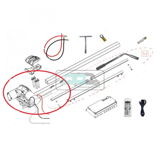 [OCS_1502287] P1 Mover Manual Motor Rechts