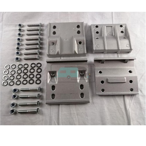 [OCS_1502344] Enduro Aluminium Chassis Montageplaten Set EM303