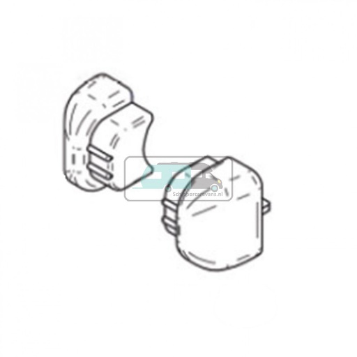 [OCS_1504127] Slide Out 550 Van Einddoppen voorkant