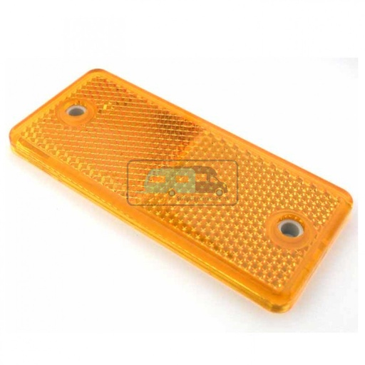 [OCS_1809017B] Reflector Rechthoekig Oranje