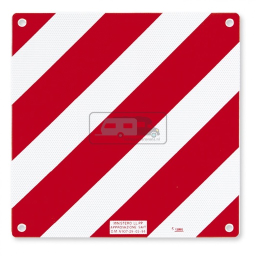 [OCS_1809026] Fiamma Gevarenplaat Aluminium
