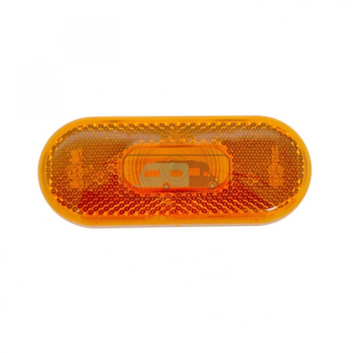 [OCS_1809036B] Jokon Zijmarkering SMLR2000 Rechthoekig Inbouw Oranje 