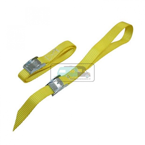 [OCS_1815053B] Spanband 150cm geel set a 2 stuks