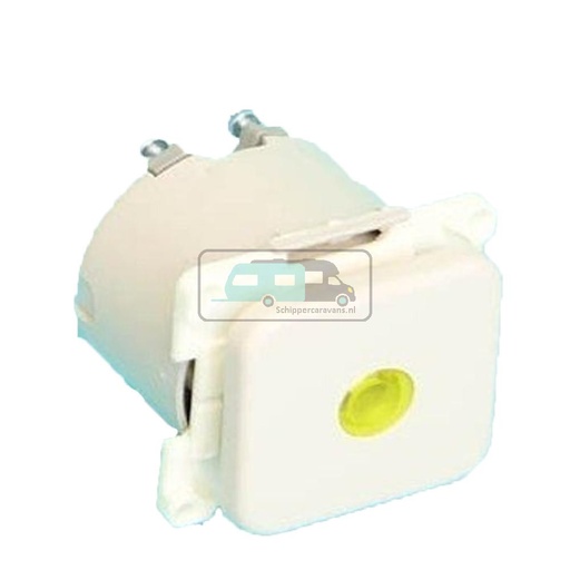[OCS_1902034B] Presto Wipschakelaar met Lampje Inbouw Wit S-10.000