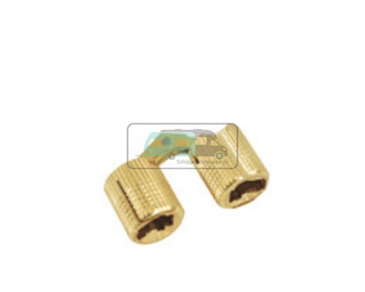 [OCS_1903040B] Cylinder scharnier 10mm koper à 2 st.