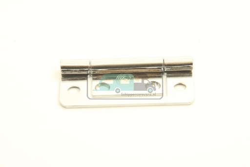 [OCS_1903058B] Scharnier 2-50mm vlak chroom à 2 st.