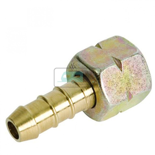 [OCS_1909019B] Wartel met slangpilaar 1/4 links binnendraad
