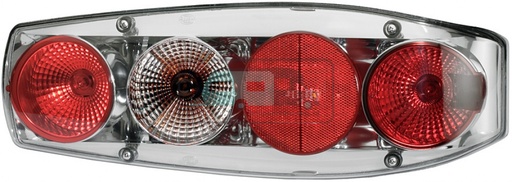 [OCS_1937004] Hella Achterlicht Caraluna II Reflector/ Rem/ Knipper/ Mist Camper Rechts