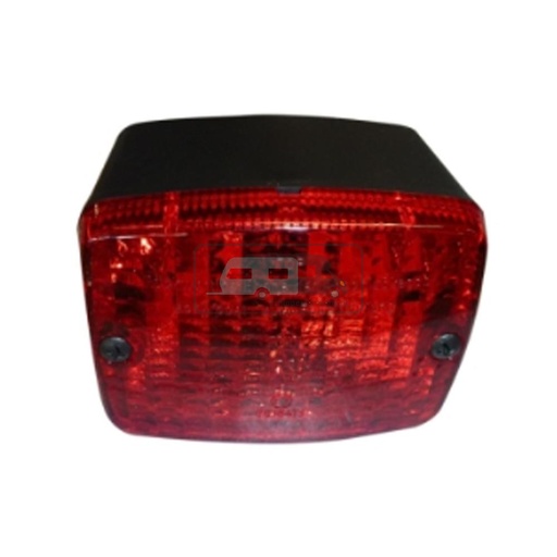 [OCS_1937064B] Jokon Mistlicht SN480 Rechthoekig Rood