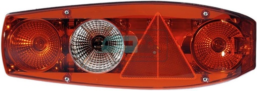 [OCS_1937072B] Hella Achterlicht Caraluna II Rem/ Knipper/ Mist/ Zijmarkering/ Driehoek Reflector Links