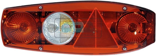 [OCS_1937074B] Hella Achterlicht Caraluna II Plus Rem/ Knipper/ Mist/ Achteruitrij/ Zijmarkering/ Driehoek Reflector Rechts