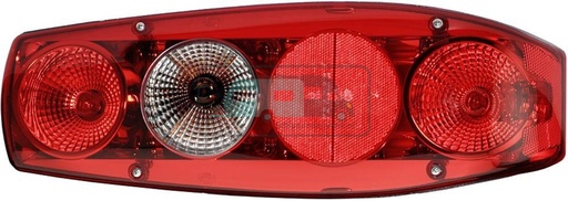 [OCS_1937078B] Hella Achterlicht Caraluna II Reflector/ Rem/ Knipper/ Mist/ Zijmarkering Camper Links