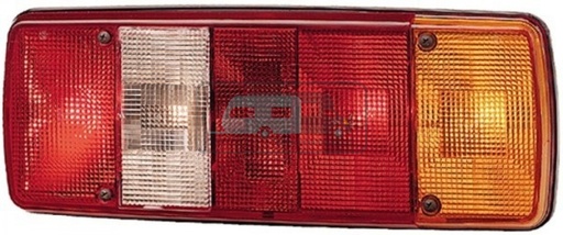 [OCS_1937108] Hella Achterlicht Rem/ Knipper/ Mist/ Achteruitrij/ Reflector 5-Vaks Inbouw Rechts 12/24V