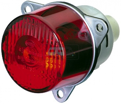 [OCS_1937183] Hella Remlicht/Achterlicht Rond Rood 12/24V