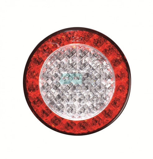 [OCS_1937318] Jokon Knipper/ Rem/ Achterlicht LED 730 Rond Wit/Rood