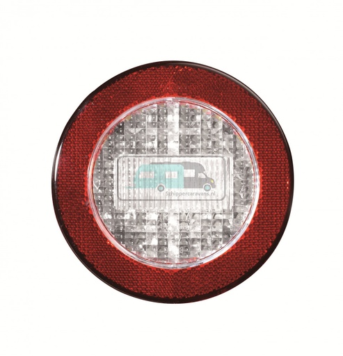[OCS_1937324] Jokon Achteruitrijlicht LED 730 met Reflector Rond Wit/Rood