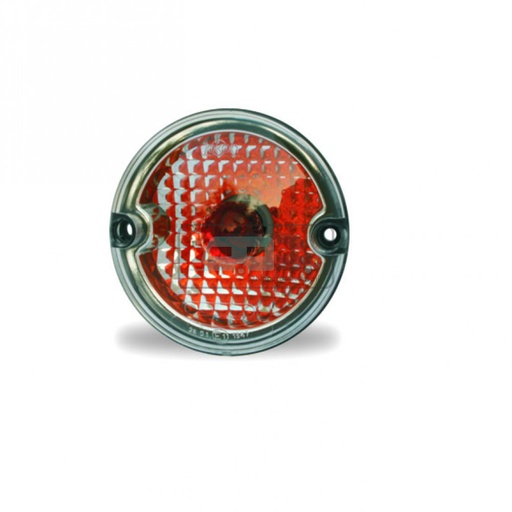 [OCS_1937365] Jokon Knipperlicht 710 met Oranje Gloeilamp Rond Wit
