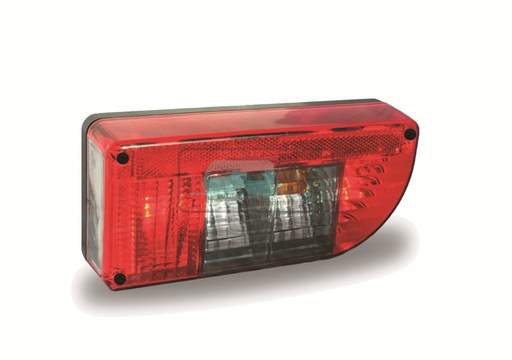 [OCS_1937384] Jokon Achterlicht 821 Rem/ Knipper/ Kenteken/ Mist/ Achteruitrij/ Reflector Opbouw Rechts