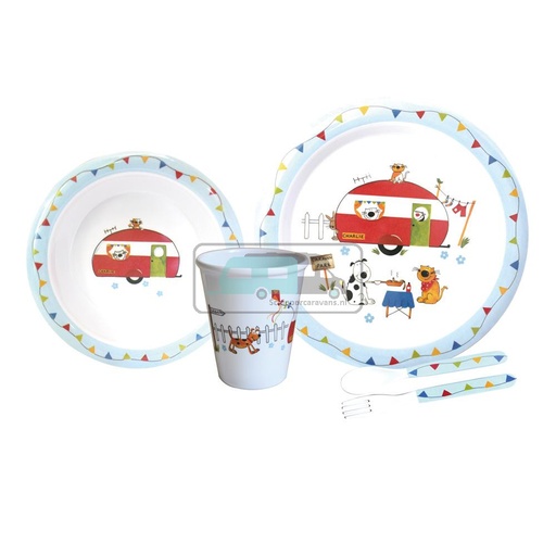 [OCS_1954005] Kinderservies Charlies Caravan