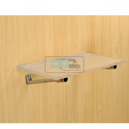 [OCS_2007051] Tafelbladhouder Aluminium Opklapbaar 252mm