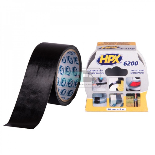 [OCS_2010007] HPX 6200 Reparatie Tape 48mm x 5m Zwart