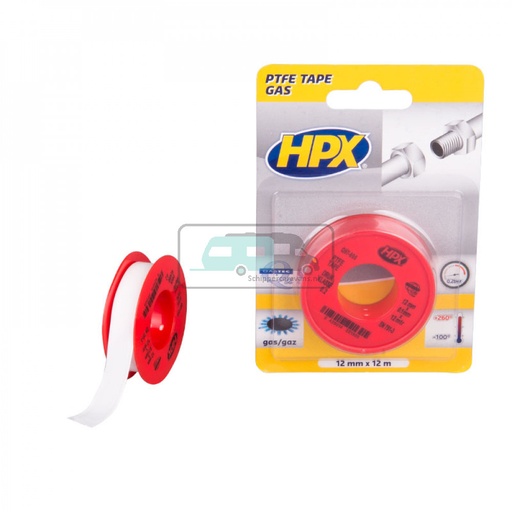 [OCS_2010036] PTFE gasafdichtingstape Wit 12m