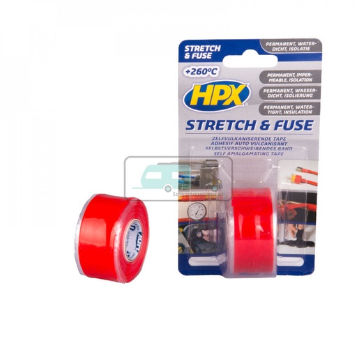 [OCS_2010040] Stretch & Fuse Zelfvulkaniserende Tape Rood