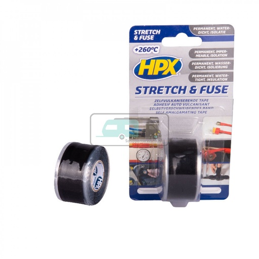 [OCS_2010041] Stretch & Fuse Zelfvulkaniserende Tape Zwart