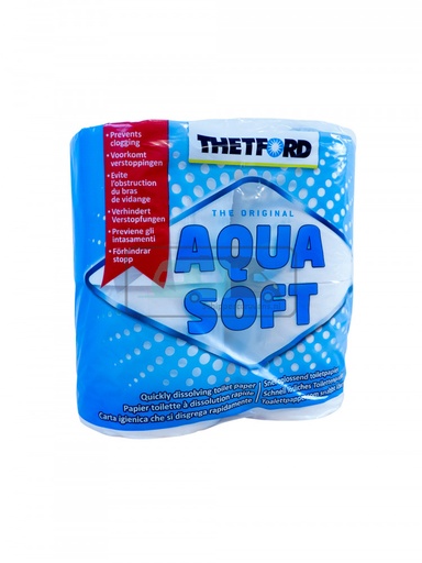 [OCS_2027008] Thetford Aqua Soft Toiletpapier 4 Rollen