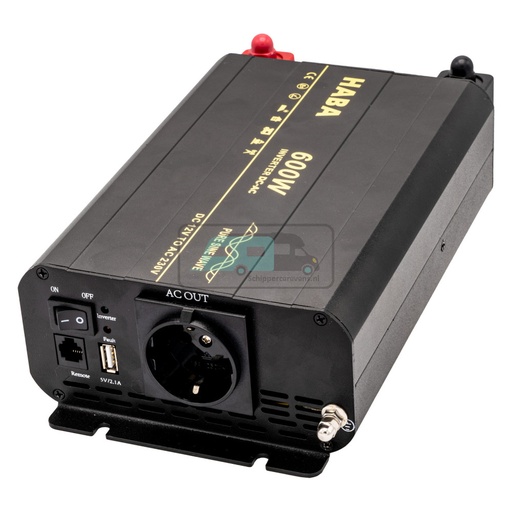 [OCS_2035475] Pure Sinus Omvormer 600W 12V-230V