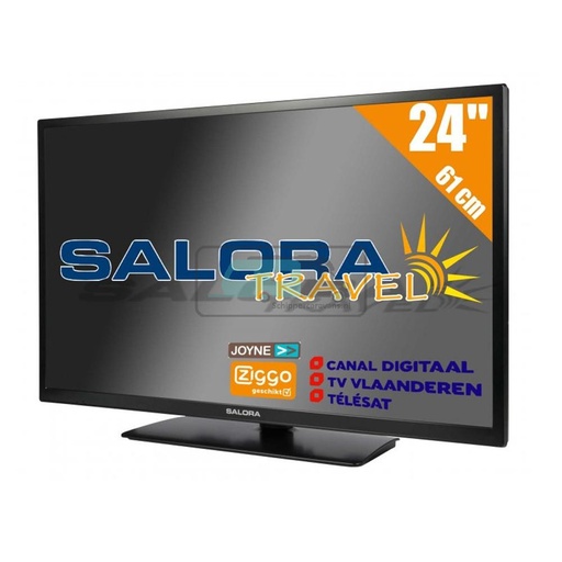 [OCS_2055153] Salora 24 Inch Travel LED TV 12/230V