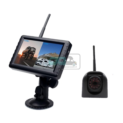 [OCS_2055454] Vechline Draadloze Camera Set 5 Inch Zijcamera >2021 12/24V