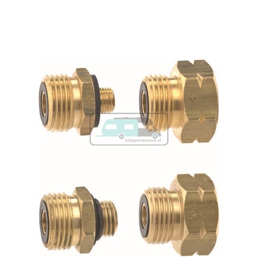 [OCS_2220001B] Nippelset andere gasfles > Din