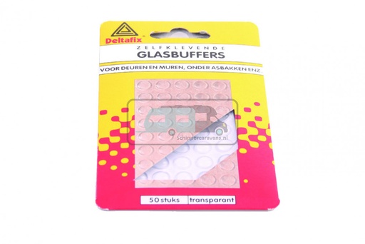[OCS_2501067] Deltafix Glasbuffer Bol 7mm Transparant 50st
