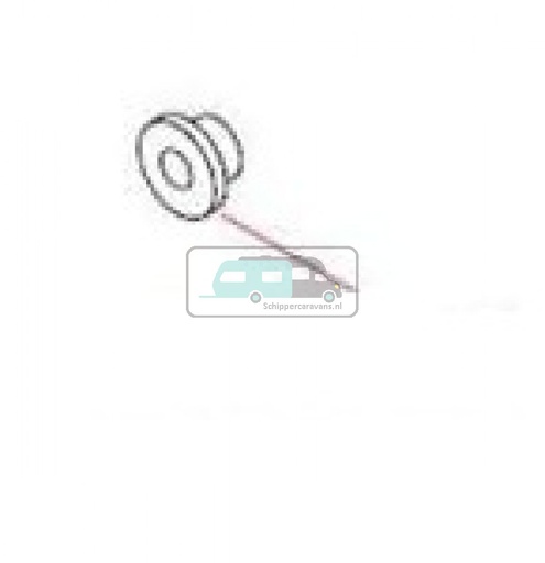 [OCS_2607196] Fiamma case inner bracket bushing  2 pcs F45- F65