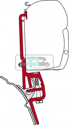 [OCS_2607582] Fiamma VW T4 Brandrup Kit H1-L1/L2 1990-2003 F35/F45