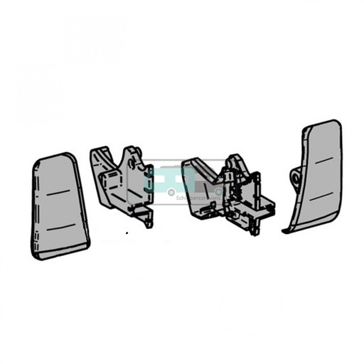 [OCS_2612085] Thule Eindkap Lead Rail LH+RH 8000