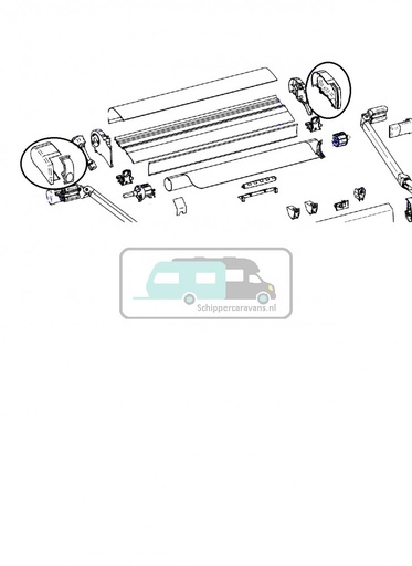 [OCS_2612166] Thule Eindkap LH+RH 9200