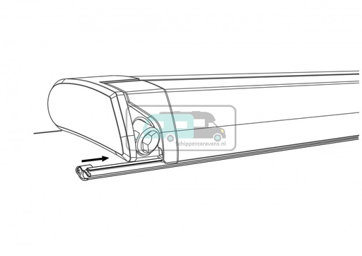 [OCS_2612181] Thule QuickFit dakmontage 6200/9200 4 mtr