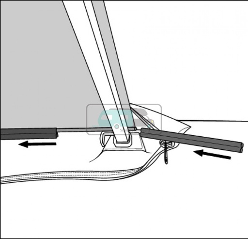 [OCS_2612226] Thule QuickFit EasyLink mont.kit 1200 - tot 4,50m