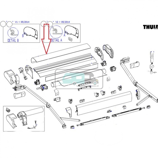 [OCS_2612232] Thule Cover Housing 9200 4.00 >05/2014