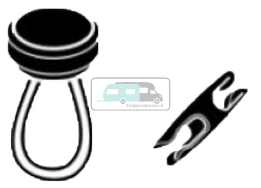 [OCS_2612275] Thule short panel connection+lock (5+2 pc)