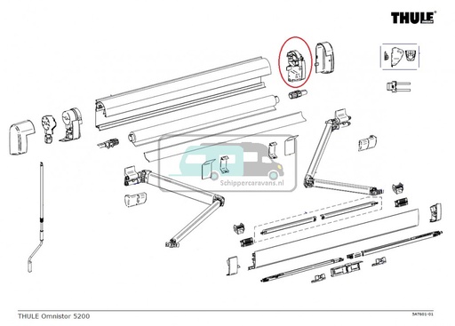 [OCS_2612358] Thule Binnenkap RH 5200