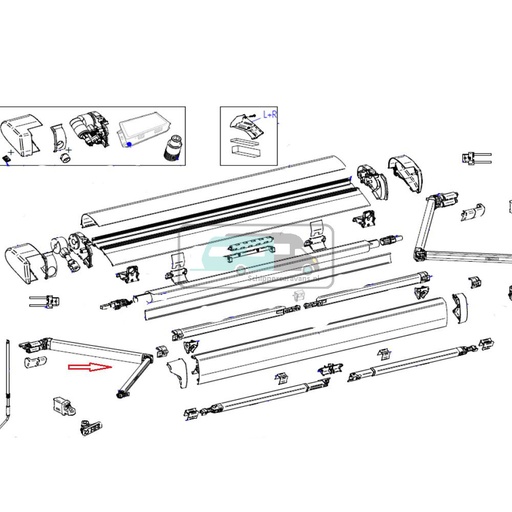 [OCS_2612449] Thule 6300 Knikarm Links 3.00-5.00