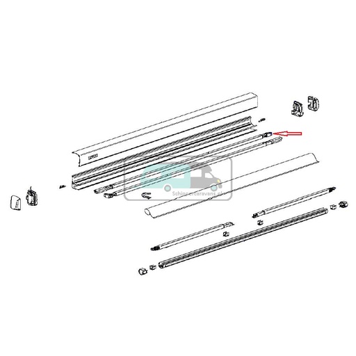 [OCS_2612561] Thule Tension Arm R 3200 1.90-2.30