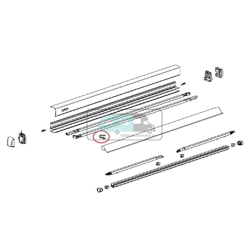 [OCS_2612564] Thule Anti Rattling Tension Arm 3200 3st.