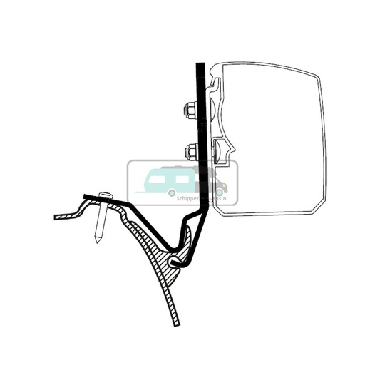 [OCS_2617198] Thule Westfalia Kepler One/Five/Six Adapter 3200